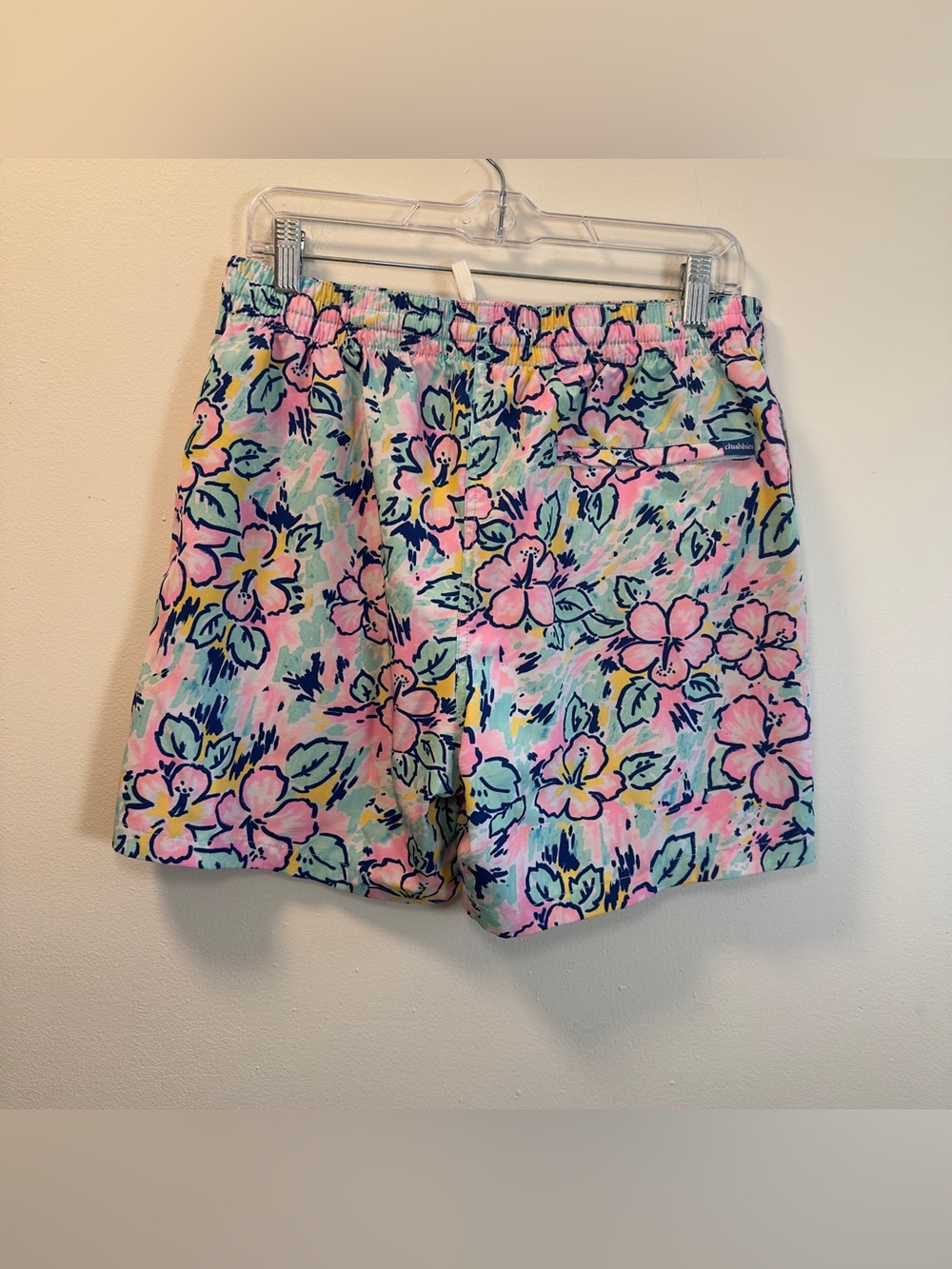 Chubbies Men’s Bright Tropical Floral 5.5” Swim Trunks w/Mesh Lining Sz XL - Picture 5 of 6